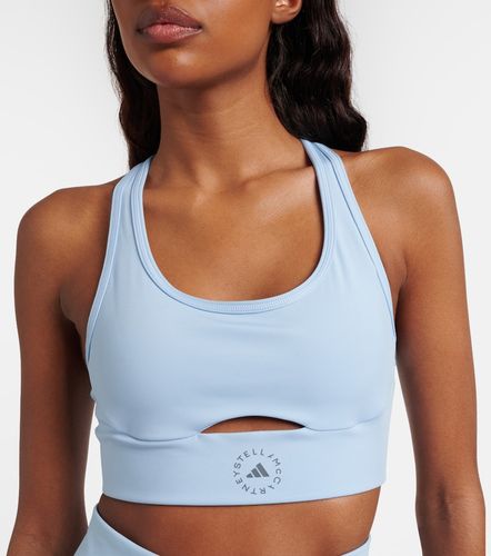 Brassière de sport à logo - Adidas by Stella McCartney - Modalova