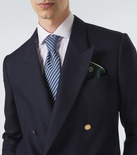Dunhill Foulard en soie à pois - Dunhill - Modalova