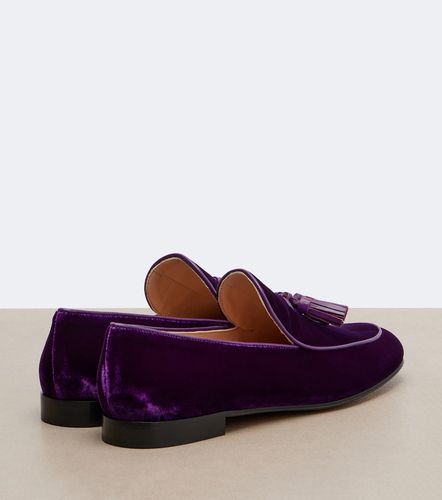Gianvito Rossi Mocassins en velours - Gianvito Rossi - Modalova