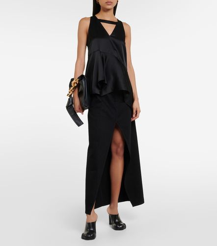 Top asymétrique en satin - JW Anderson - Modalova