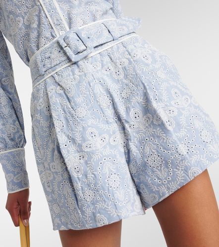 Short taille haute Hobbes en coton - Veronica Beard - Modalova
