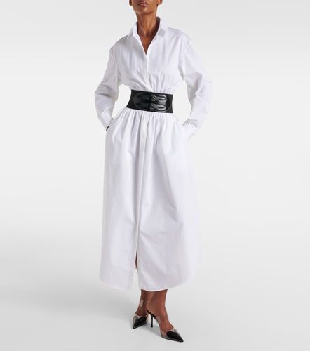 Alaïa Robe chemise en coton - Alaia - Modalova