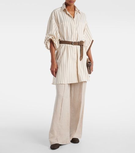 Chemise en soie mélangée - Brunello Cucinelli - Modalova