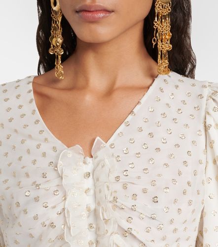 Chloé Top raccourci en jacquard de soie - Chloe - Modalova