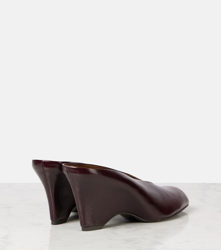 Mules compensées Colt 75 en cuir - Khaite - Modalova