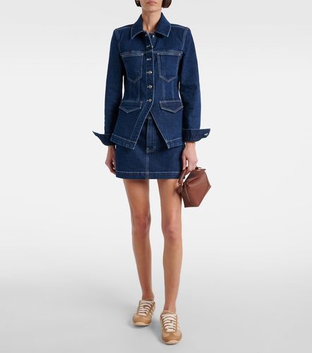 Mini-jupe Bowen en denim - Veronica Beard - Modalova