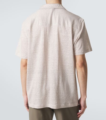 Chemise rayée en lin et coton - Brioni - Modalova