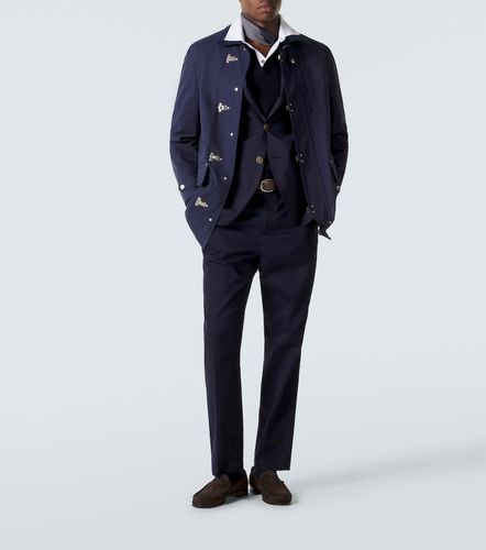 Dunhill Pull en cachemire et lin - Dunhill - Modalova