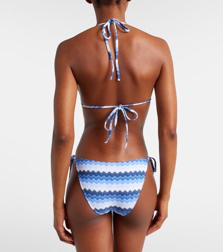 Culotte de bikini Cancun à chevrons - Melissa Odabash - Modalova