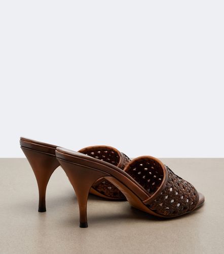 Miu Miu Mules en cuir tressé - Miu Miu - Modalova