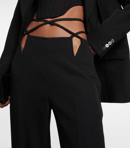 Pantalon droit en laine mélangée - Dion Lee - Modalova