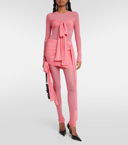 Blumarine Top en jersey à nœud - Blumarine - Modalova