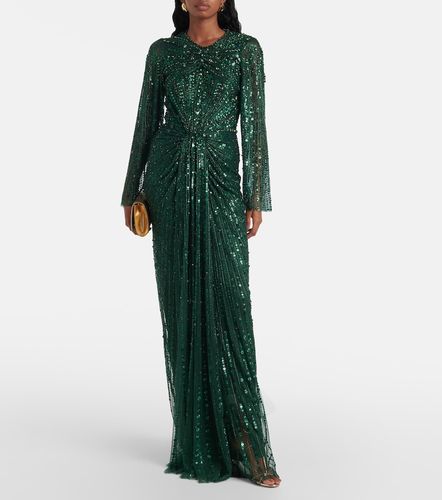 Robe Anja à paillettes - Jenny Packham - Modalova