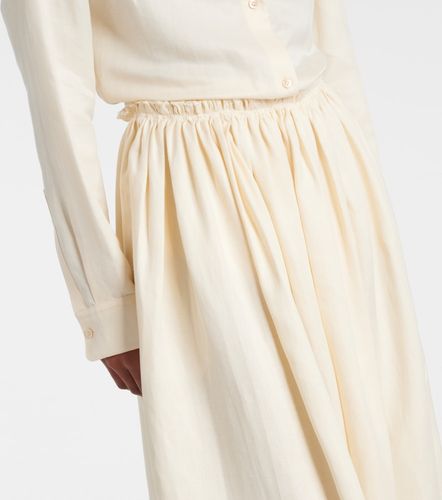 Jupe midi Chiara en lin - Gabriela Hearst - Modalova