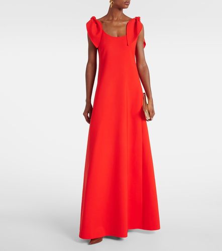 Robe longue en laine mélangée - Oscar de la Renta - Modalova