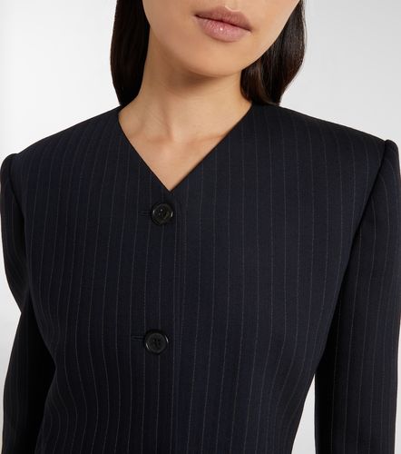 Blazer Naran rayé en laine mélangée - Khaite - Modalova