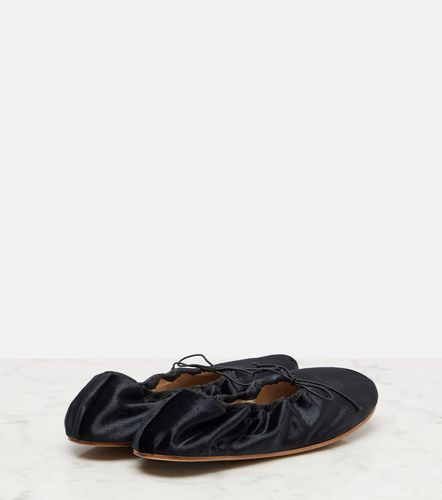 The Row Ballerines Round en velours - The Row - Modalova