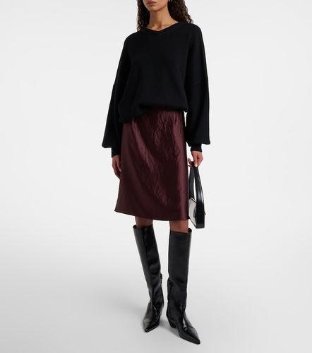Vince Jupe midi en satin - Vince - Modalova