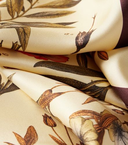 Foulard Enciclopedia Del Lino en sergé de soie - Loro Piana - Modalova