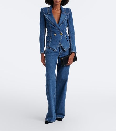Balmain Blazer en denim - Balmain - Modalova