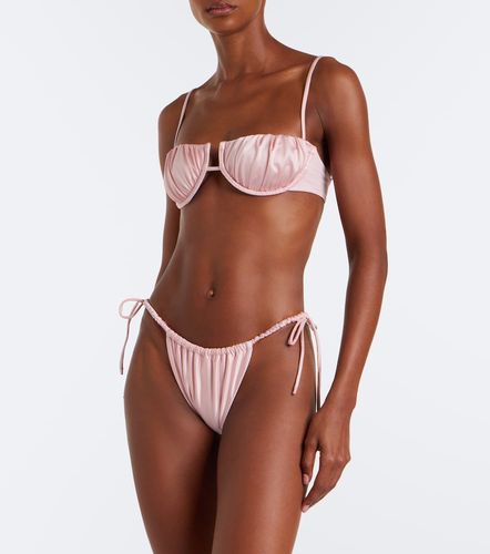Culotte de bikini Brazil à fronces - Montce - Modalova