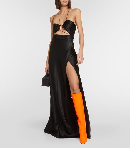 Bottes en cuir verni - Alexandre Vauthier - Modalova