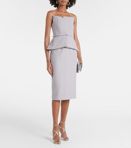 Top bustier asymétrique en crêpe - Roland Mouret - Modalova