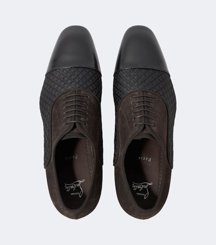 Richelieu Greggo en cuir et daim - Christian Louboutin - Modalova