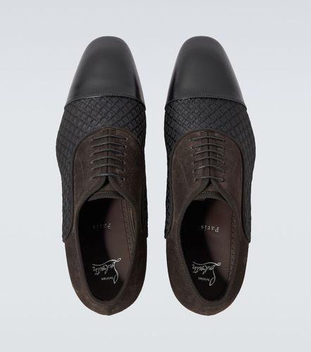 Richelieus Greggo en cuir et daim - Christian Louboutin - Modalova