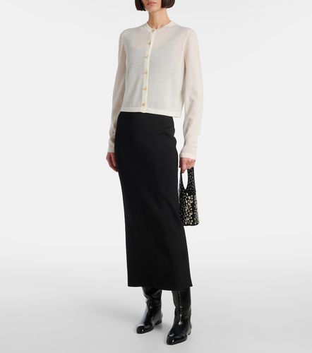 Cardigan Brieta en laine mélangée - Khaite - Modalova