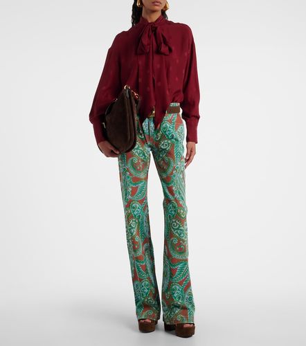 Etro Jean ample à motif cachemire - Etro - Modalova