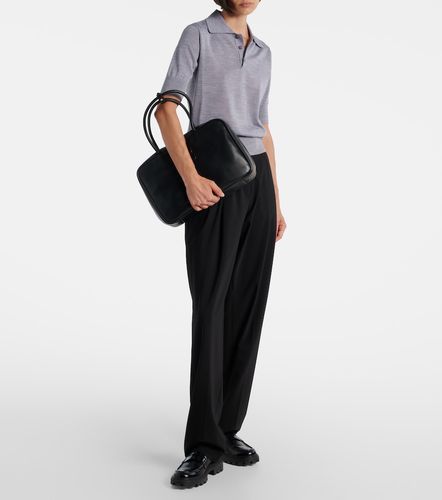 Ami Paris Polo en laine et soie - Ami Paris - Modalova