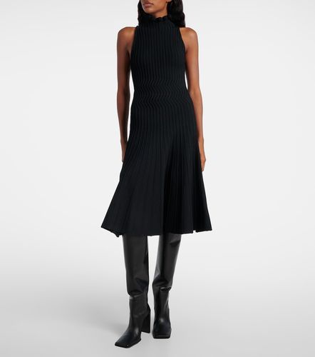 Alaïa Robe midi à col roulé - Alaia - Modalova
