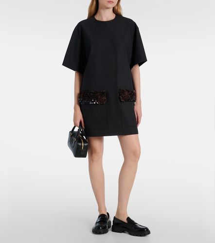 Robe en laine mélangée à sequins - Plan C - Modalova