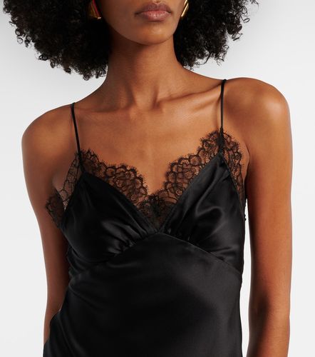 Robe longue Sylas en satin de soie - Nili Lotan - Modalova