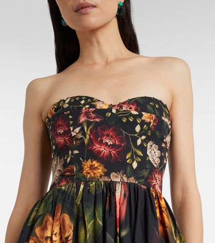 Robe longue Tonia en coton à fleurs - Agua by Agua Bendita - Modalova