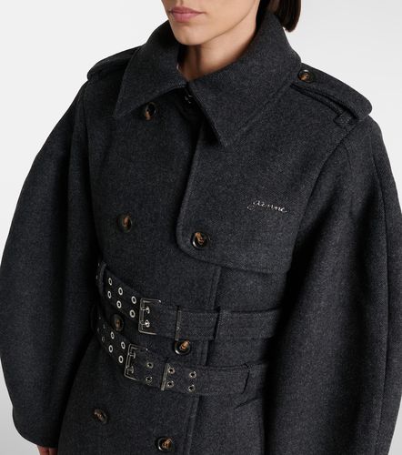 Manteau en laine et cachemire mélangés - Ganni - Modalova