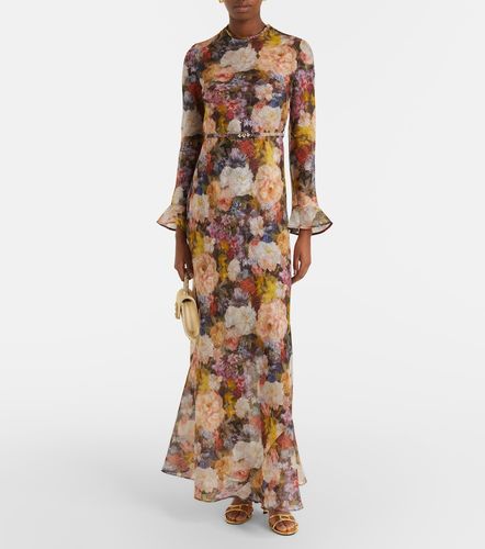 Robe longue Alchemy à fleurs - Zimmermann - Modalova