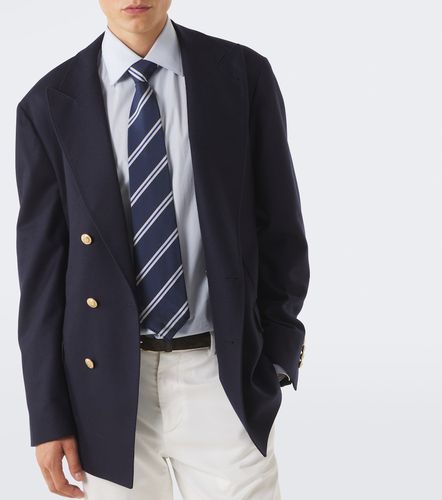 Dunhill Cravate en soie à rayures - Dunhill - Modalova