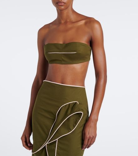 Top bandeau en coton mélangé - Adriana Degreas - Modalova