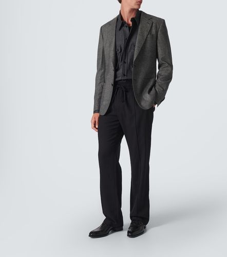 Veste de costume en laine mélangée - Dolce&Gabbana - Modalova