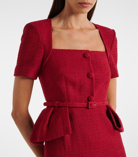 Roland Mouret Robe midi en bouclé - Roland Mouret - Modalova