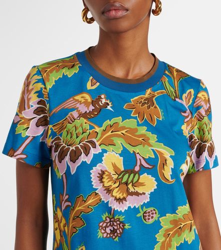 Robe midi Swing imprimée en coton - La DoubleJ - Modalova