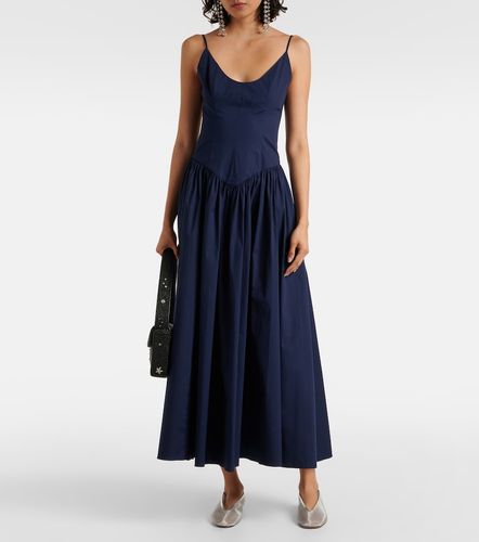 Staud Robe midi Dena en coton - Staud - Modalova