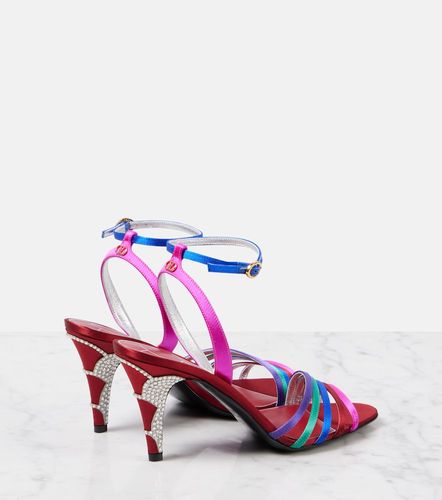 Sandales Ladycrush en cuir à ornements - Valentino Garavani - Modalova