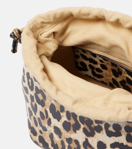 Sac seau Bou à imprimé léopard - Ganni - Modalova
