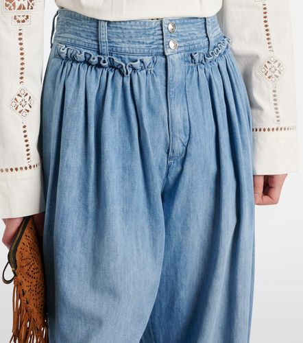 Jean ample Inaya à taille haute - Isabel Marant - Modalova