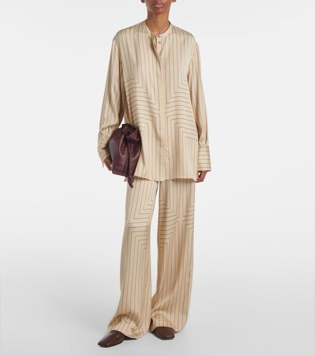 Pantalon ample Hulin en soie mélangée - Joseph - Modalova