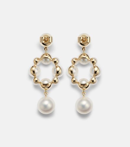 Boucles d’oreilles en or 14 ct et perles d'eau douce - Sophie Bille Brahe - Modalova