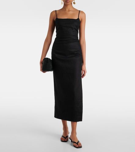 SIR Robe midi en lin - SIR - Modalova